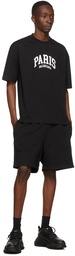 Balenciaga Black Cotton Shorts