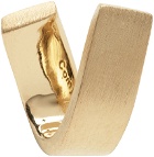 Completedworks Gold Brushed Single Earring