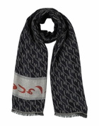 Manila Grace Womens Scarf in Grey