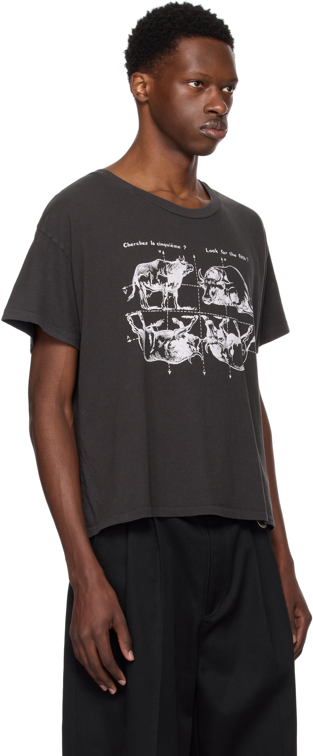 Enfants Riches Déprimés Black 'Look For The Fifth' T-shirt Enfants