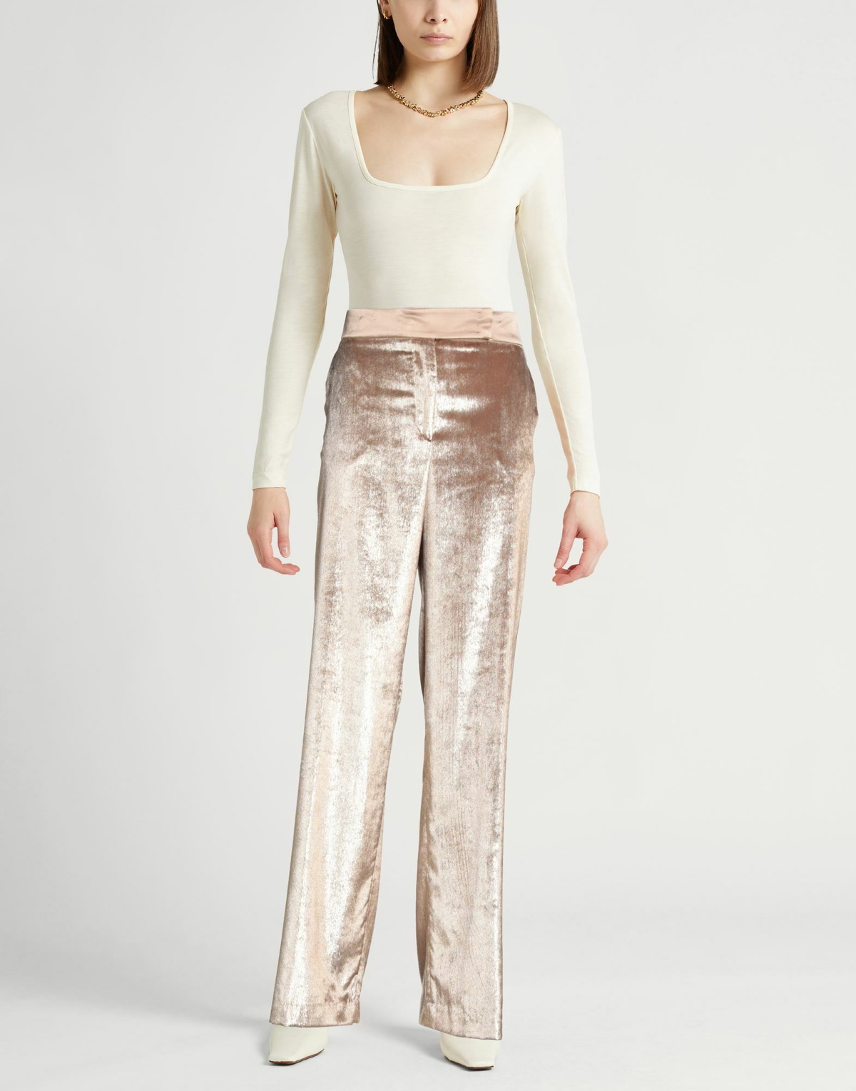 Peserico Womens Pants Sand