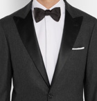 Brunello Cucinelli - Charcoal Slim-Fit Wool, Silk and Cashmere-Blend Tuxedo - Charcoal