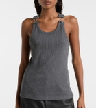 Jean Paul Gaultier Cotton jersey tank top