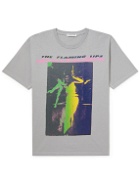 Flagstuff - The Flaming Lips Printed Cotton-Jersey T-Shirt - Gray