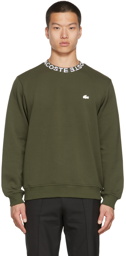 Lacoste Green Logo Sweatshirt