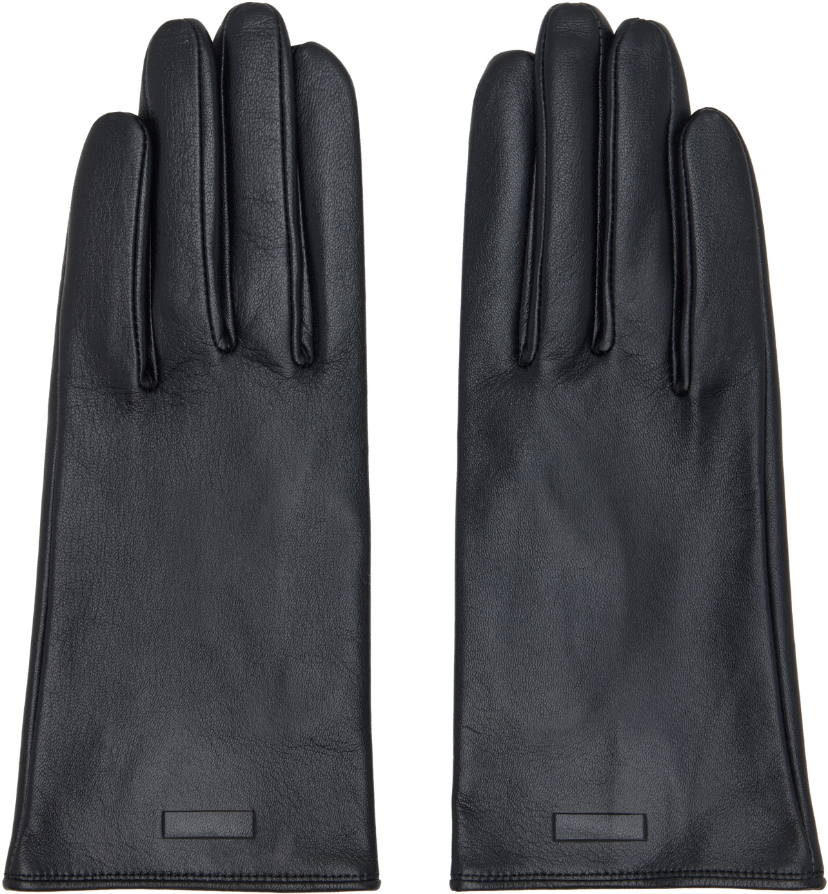 stein Black Leather Gloves