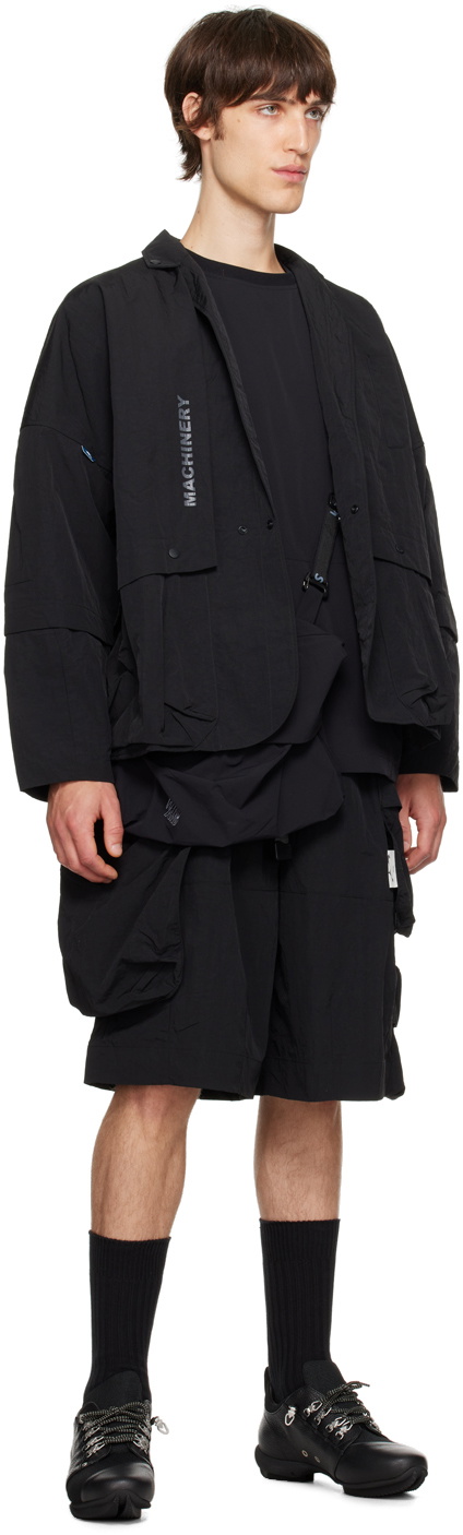 Archival Reinvent Black WIND AND SEA Edition Suit Jacket