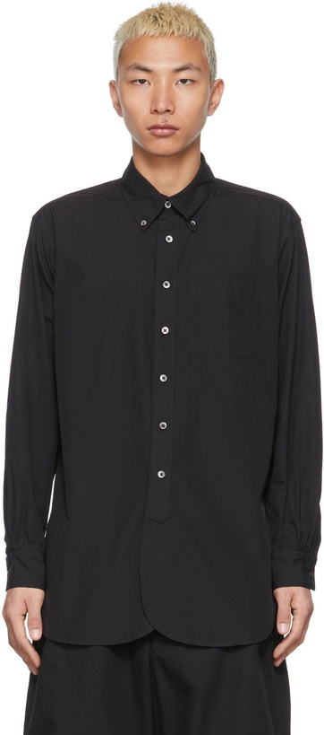 Photo: Engineered Garments Black Broadcloth Shirt