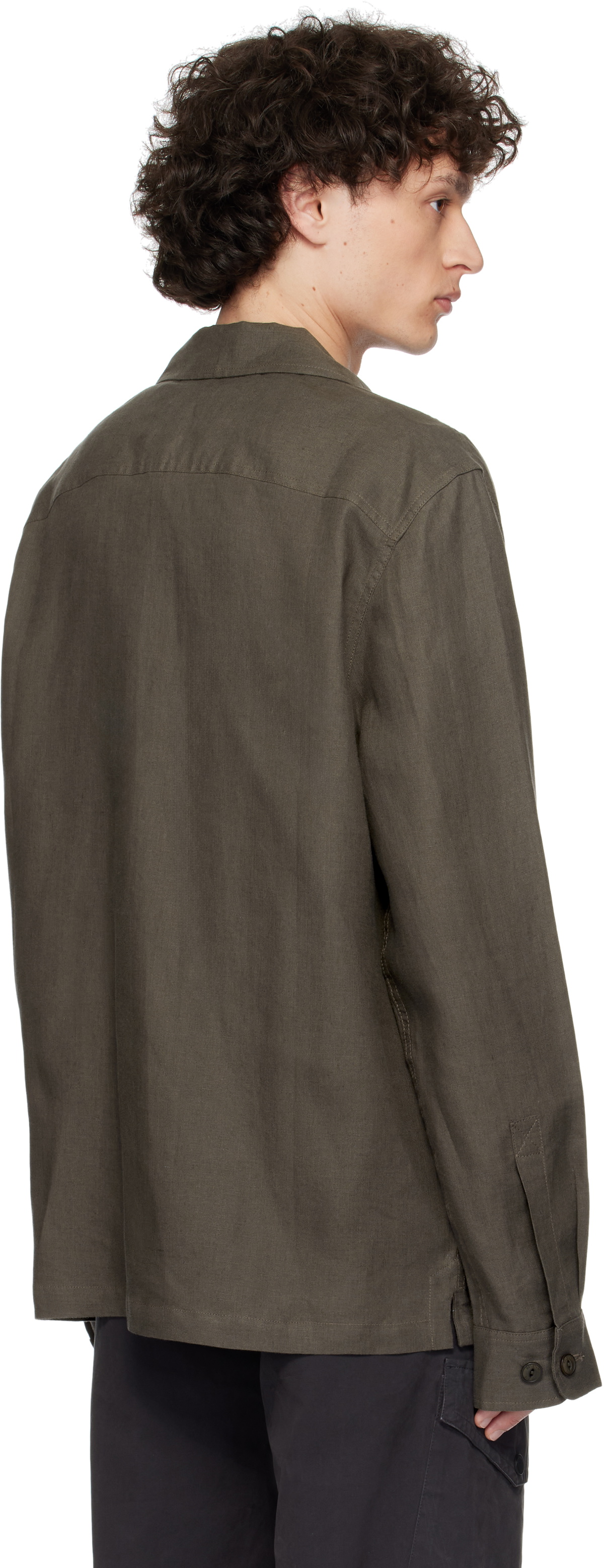 Belstaff Khaki Forge Overshirt Belstaff