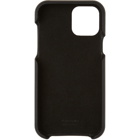 TOM FORD Black Grained Leather iPhone 11 Pro Case