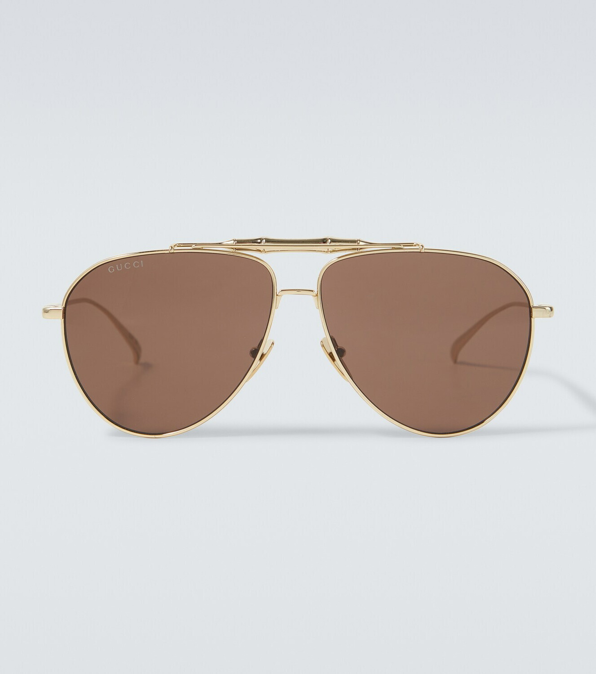 Gucci Bamboo aviator sunglasses Gucci display picture 1