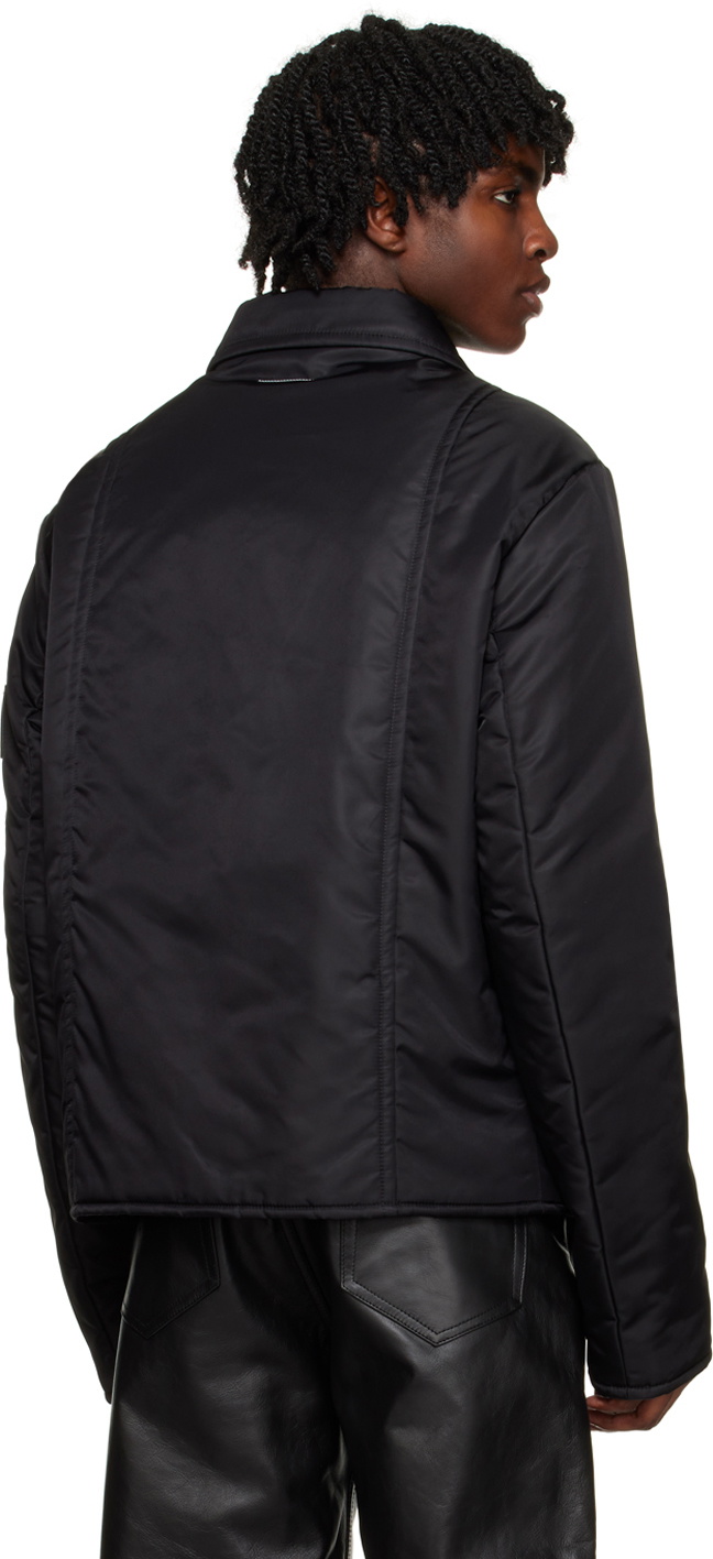 MM6 Maison Margiela Black Patch Jacket MM6 Maison Margiela
