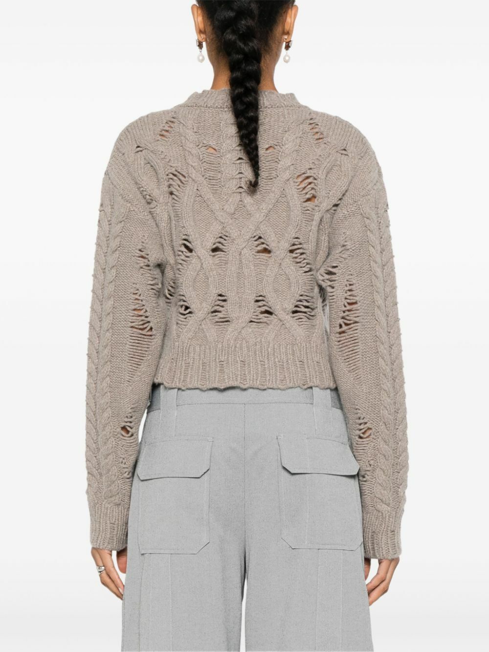 AISLING CAMPS Distressed Sweater