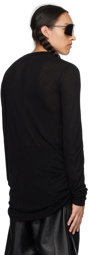 Rick Owens Black Basic Long Sleeve T-Shirt