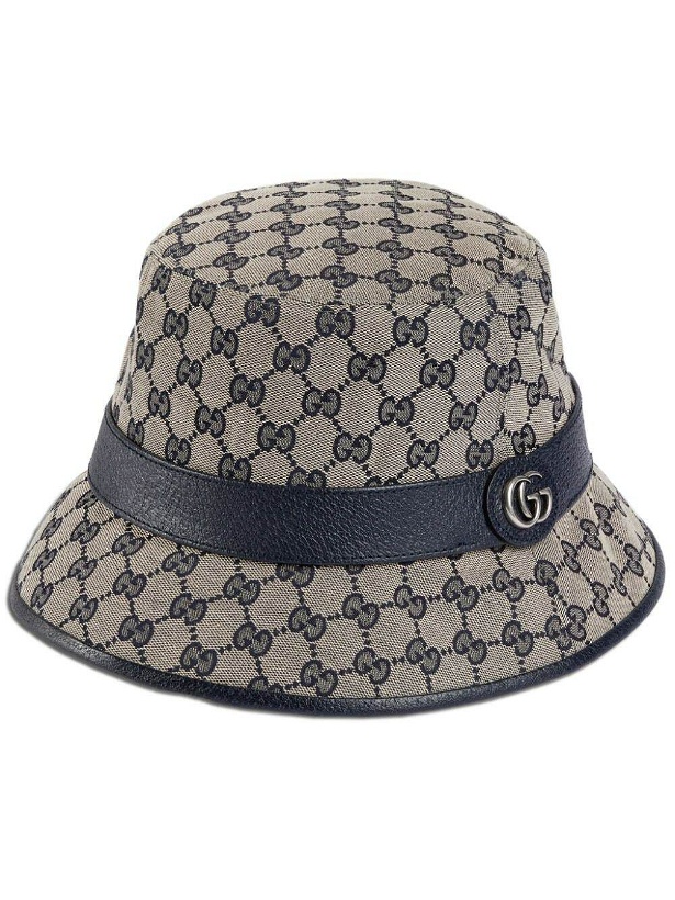 Photo: GUCCI - Gg Fabric Hat With Double G