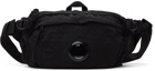 C.P. Company Black Nylon B Crossbody Bag
