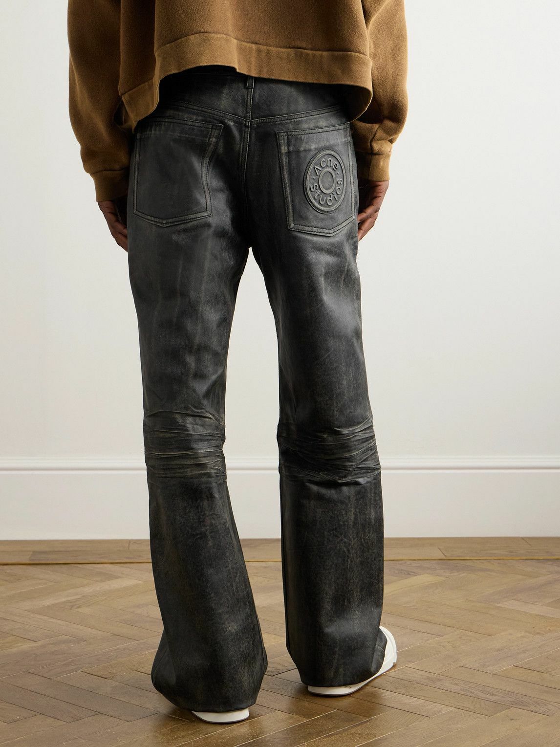 Acne Studios - 2021 Sanding Straight-Leg Panelled Distressed