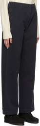 Norse Projects Navy Organic Cotton Trousers