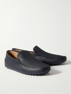 Tod's - Pantofola Gommino Full-Grain Leather Driving Shoes - Blue