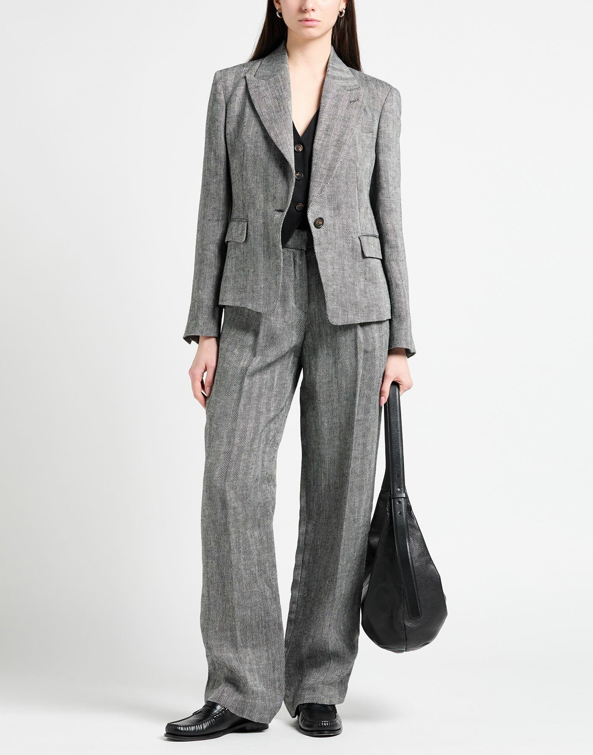 Brunello Cucinelli Womens Blazer in Black