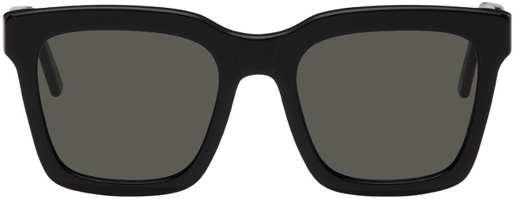 Photo: RETROSUPERFUTURE Black Aalto Sunglasses