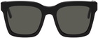 RETROSUPERFUTURE Black Aalto Sunglasses