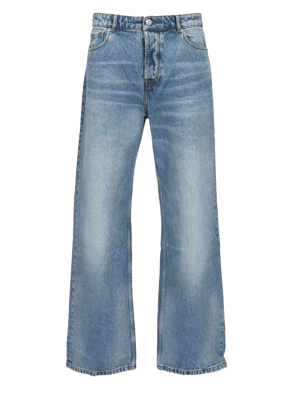 【送料&関税込】Ami Alexandre Mattiussi Straight Jeans AMI Alexandre Mattiussi Blue Alex Fit Jeans AMI Alexandre