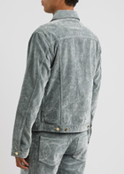 Casablanca Peach Brushed Denim Jacket