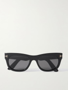 TOM FORD - Marshall Rectangular-Frame Acetate Sunglasses