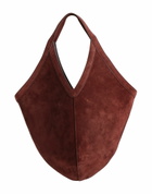 Mansur Gavriel Soft M Womens Shoulder bag in Chocolate brown
