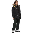 Parajumpers Black Polar Equipment Musher Jacket