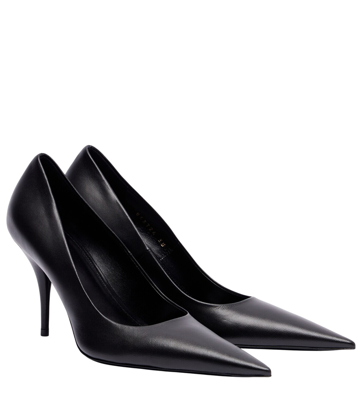 BALENCIAGA 50mm Monaco Leather Slingback Pumps Balenciaga