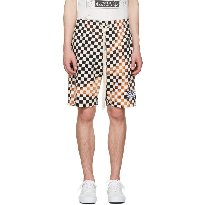 Photo: Herman Black and White Checker Shorts