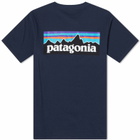 Patagonia P-6 Logo Responsibili-Tee in Classic Navy
