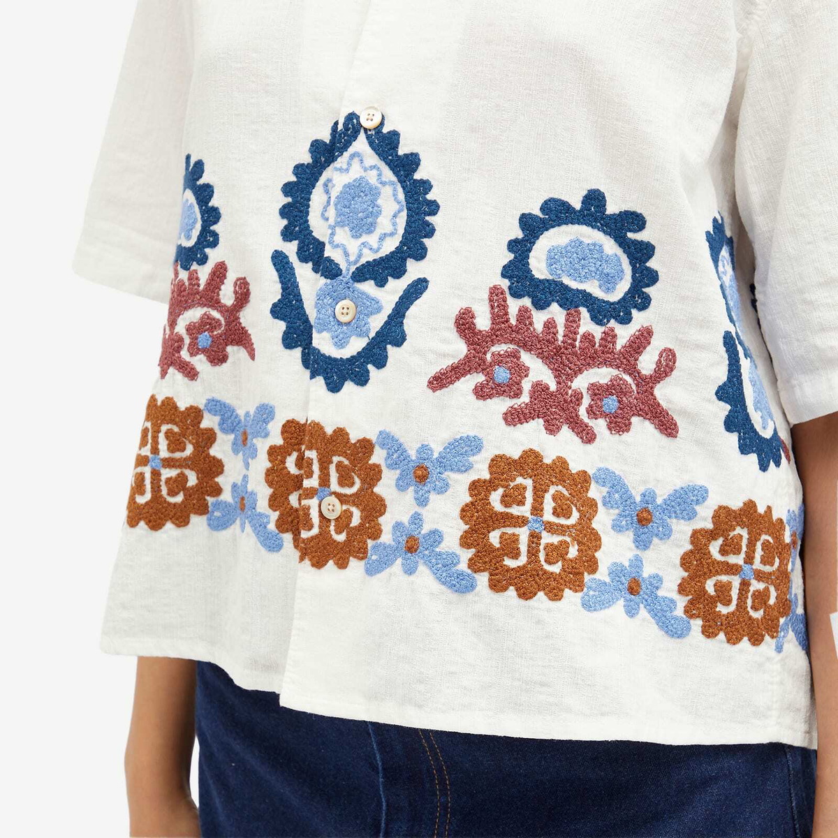 A Kind of Guise Women's Naima Shirt in Blossom Trim