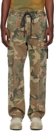 Song for the Mute Khaki Camouflage Cargo Pants