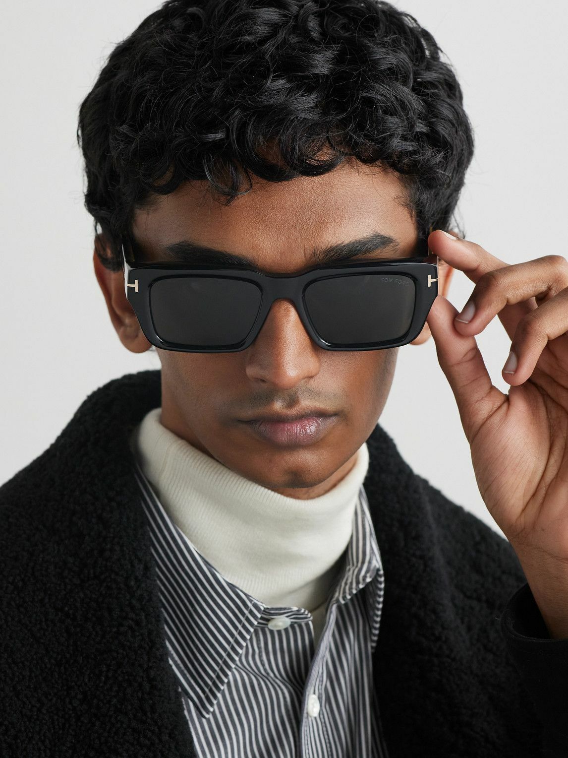 【関税＆送料込み】Tom Ford Icon Rectangular Sunglasses ICON RECTANGULAR SUNGLASSES | Tom Ford Fashion