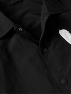 Y-3 - Logo-Appliquéd Recycled-Shell Coach Jacket - Black