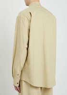 Calvin Klein Cornelius Patch-pockets Cotton Shirt Off White