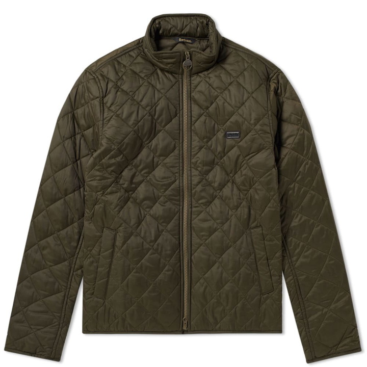 Photo: Barbour International Quilt Gear Jacket Green