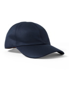 LORO PIANA - Remington Silk-Twill Baseball Cap - Blue - L