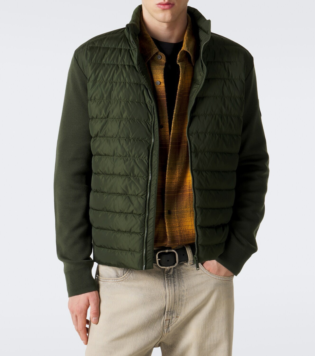 Canada Goose Hybridge Flavio down-paneled wool cardigan