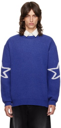 Carne Bollente Blue 'The S Word' Sweater