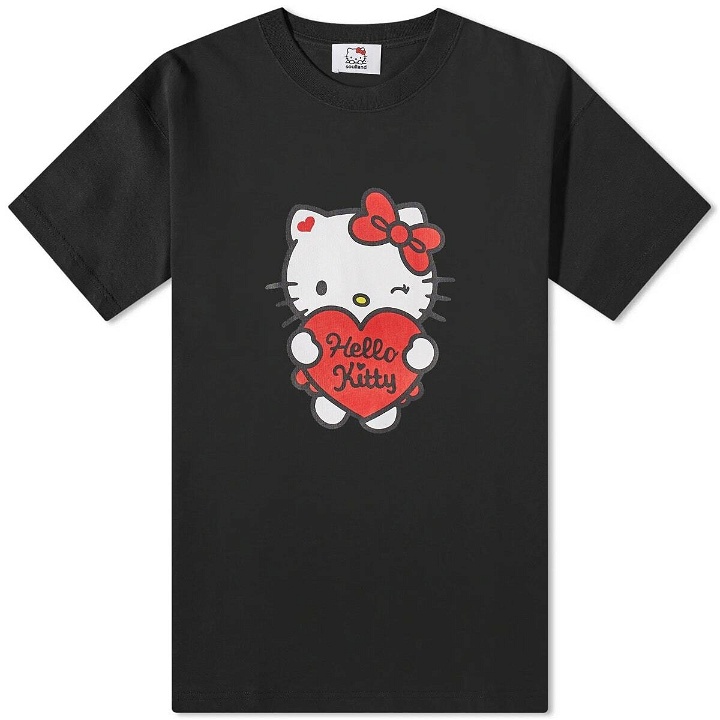 Photo: Soulland x Hello Kitty Heart T-Shirt in Black