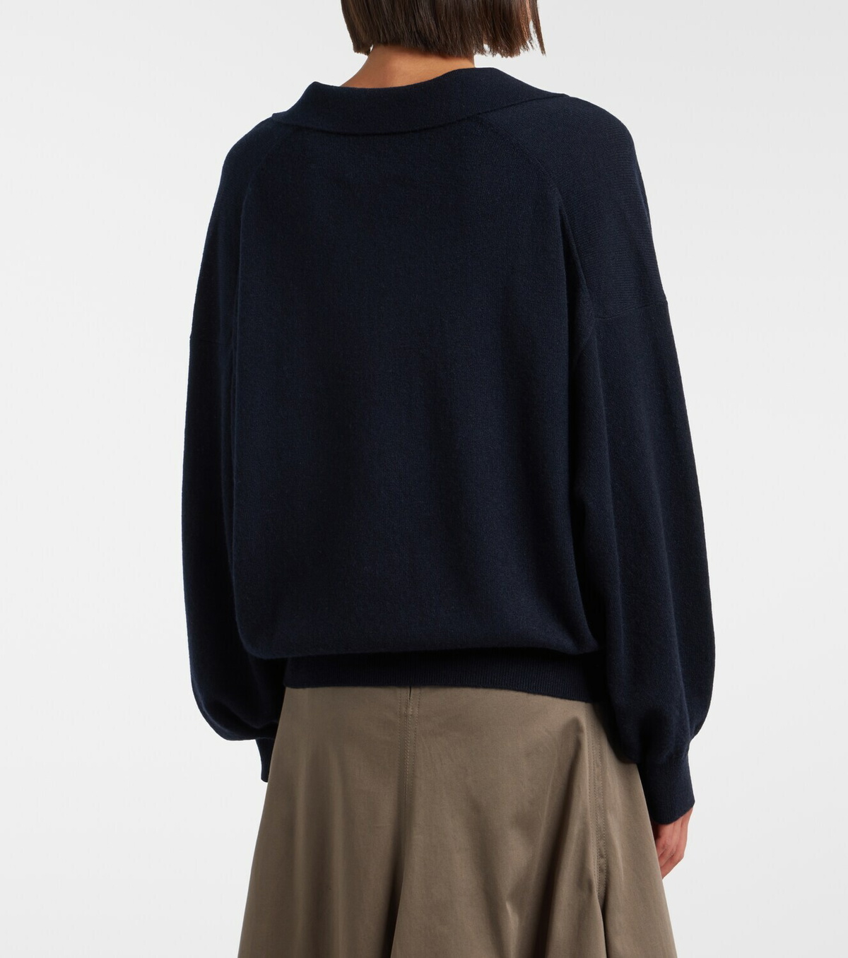 Lisa Yang Katriel cashmere polo sweater