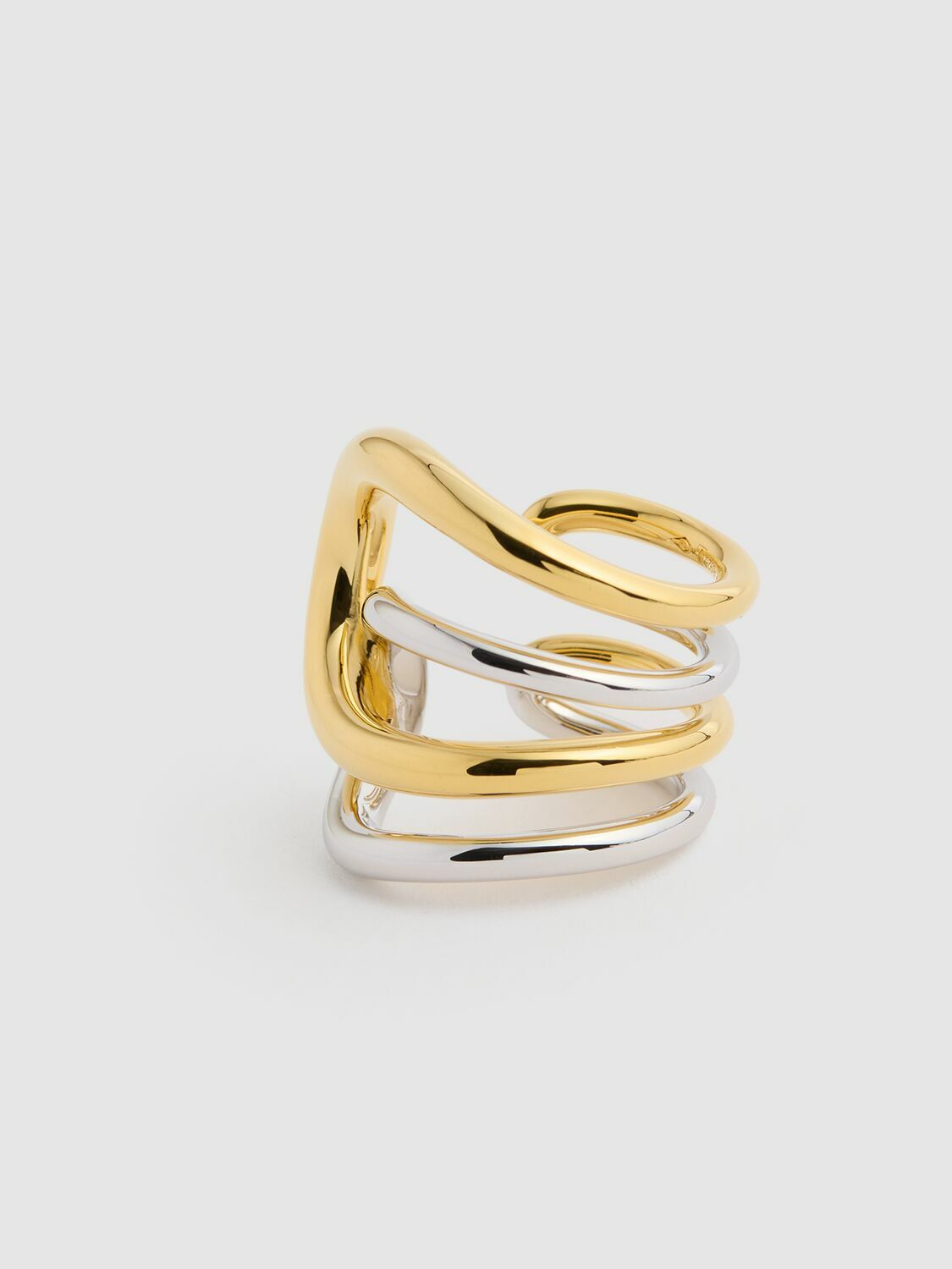 CHARLOTTE CHESNAIS Bague Daisy Vermeil & Silver Ring