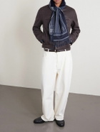 LOEWE - Fringed Wool and Cashmere-Blend Scarf