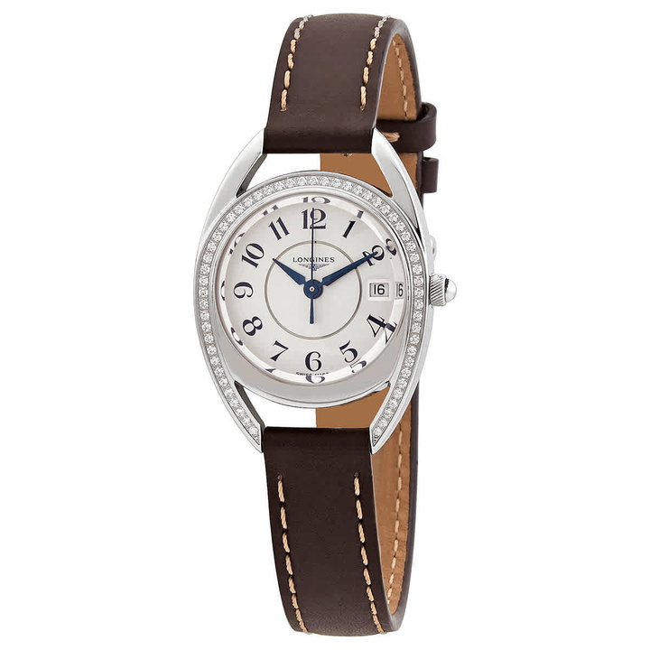 Photo: Longines Equestrian Collection Quartz Silver Dial Ladies Watch L6.136.0.73.2