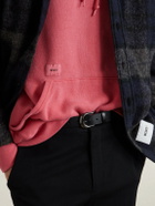 WTAPS - 3cm Hoof Recycled-Leather Belt - Black