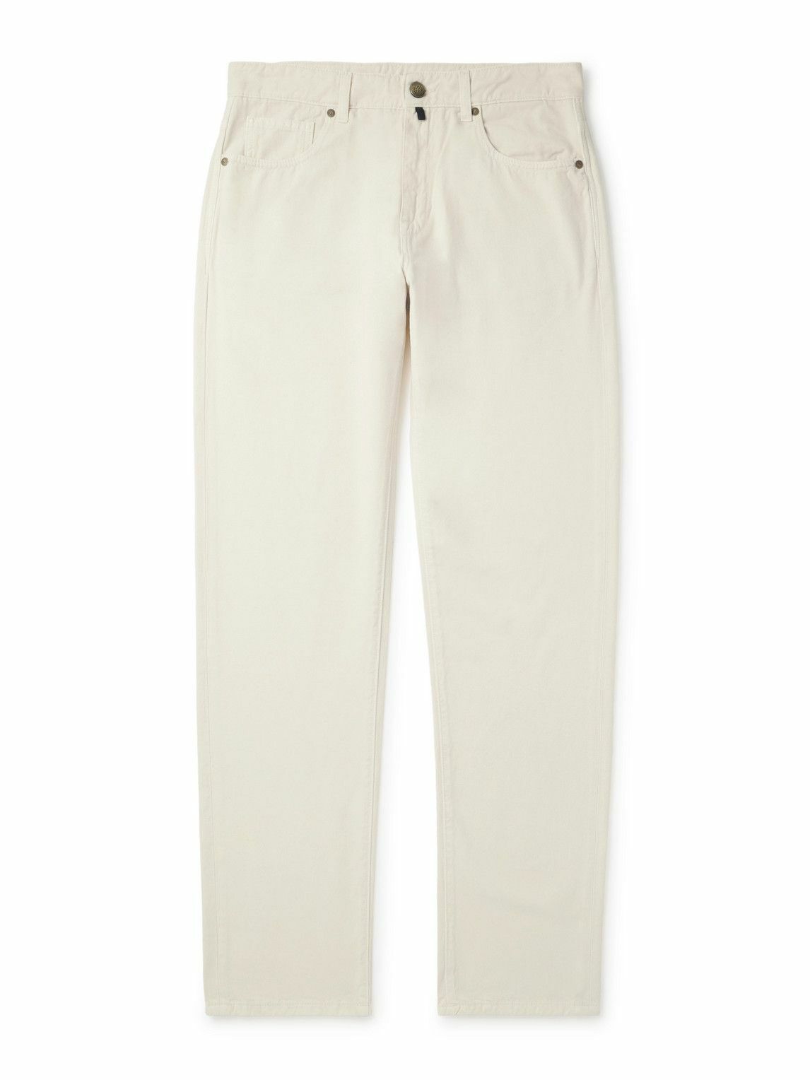 Incotex - Blue Division Straight-Leg Jeans - Neutrals
